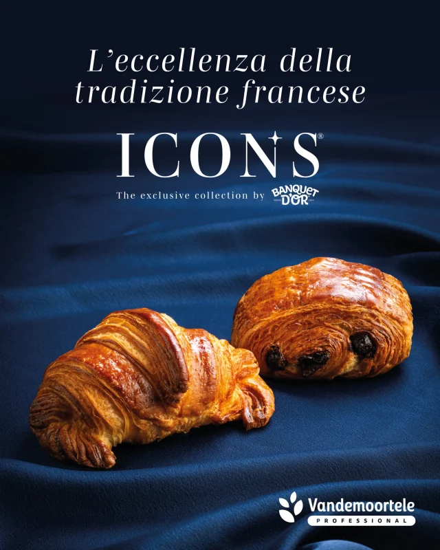 🥐 La qualità si riconosce dal primo morso.

Dal 1983, Banquet d’Or porta in tavola tutta l’eccellenza della viennoiserie francese: croissant, pain au chocolat e delizie lievitate realizzate nei nostri atelier con burro di alta qualità, farine selezionate e una lavorazione precisa.

Pieghe perfette, lunghi tempi di riposo e un savoir-faire maturato nel cuore della tradizione francese danno vita a sfoglie sottili, fragranti e irresistibili.

@vandemoortelebakeryitalia 
#vandemoorteleprofessional #vandemoortelebakeryitalia